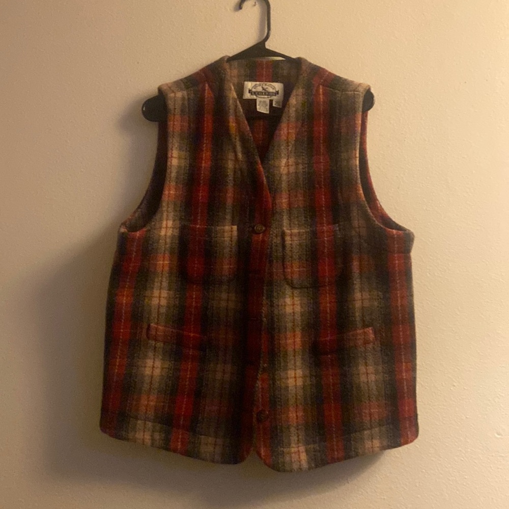 Eddie Bauer wool vest
